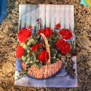 🌺Hydrangea Welcome Mini Flag